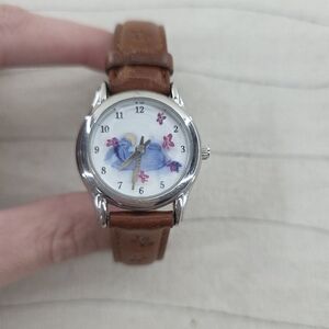 DISNEY Eeyore Flying Butterflies Watch By SII SEIKO MU0325 Needs New Battery